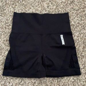 Black Gymshark Energy+ Seamless Shorts - S